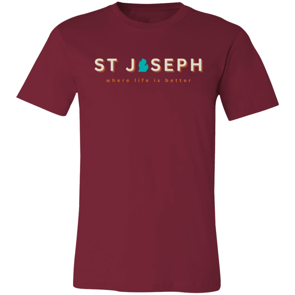 St. Joseph ~Where Life is Better Unisex Jersey Tee