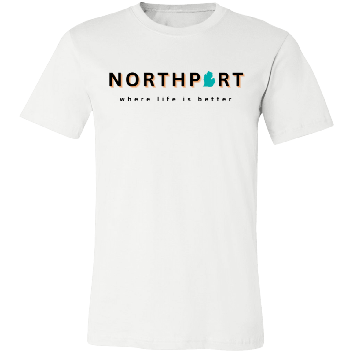 Northport ~Where Life is Better Unisex Jersey Tee