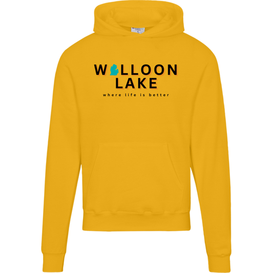 Walloon Lake~Where Life is Better Men's Beachcomber Hoodie