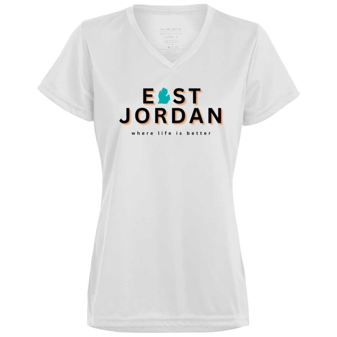 East Jordan ~Where life is Better Ladies’ Performance Tee