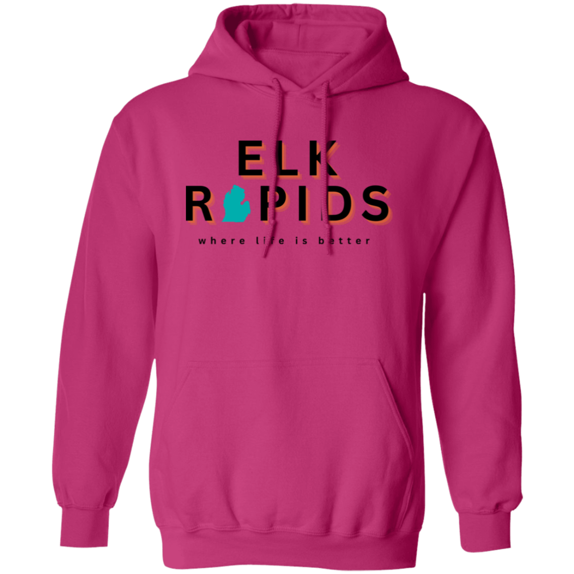 Elk Rapids ~Where Life is Better Unisex Hoodie