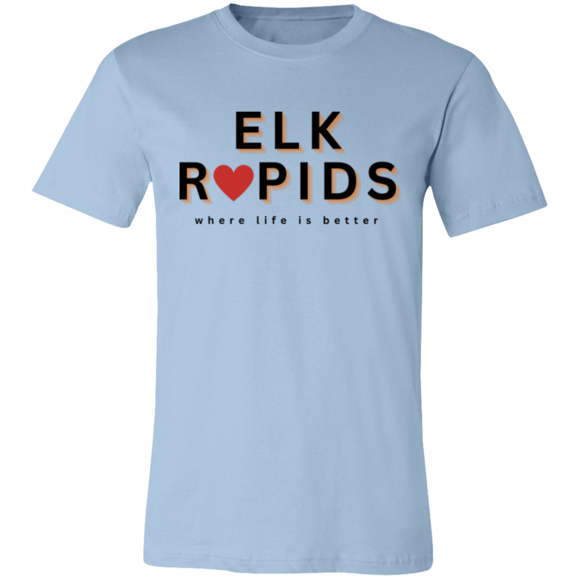 Elk Rapids ~Where Life is Better Unisex Jersey Tee