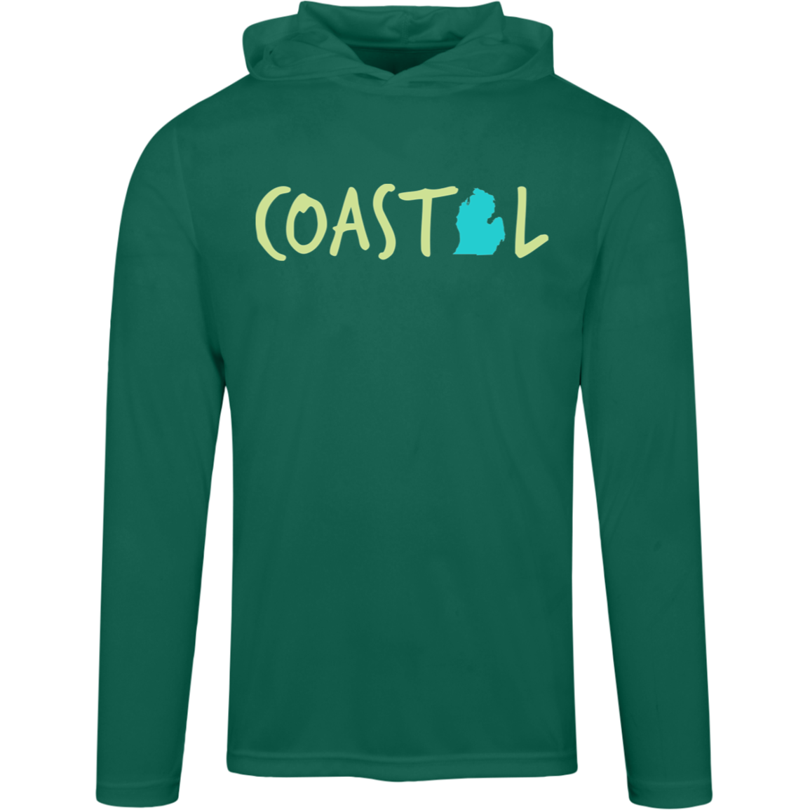 Coastal Michigan Men's Super-Lite Performance Hoodie