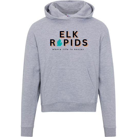 Elk Rapids~Where Life is Better Women's Beachcomber Hoodie