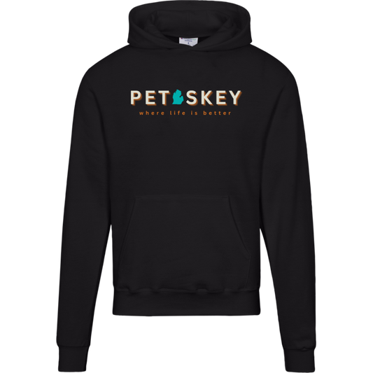 Petoskey~Where Life is Better Men's Beachcomber Hoodie