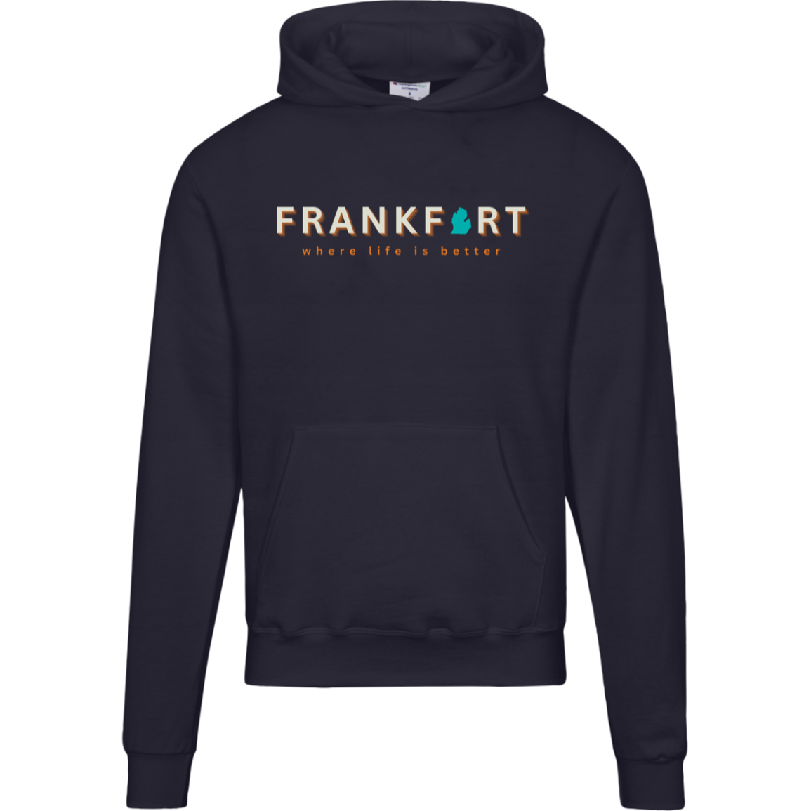 Frankfort~Where Life is Better Men's Beachcomber Hoodie