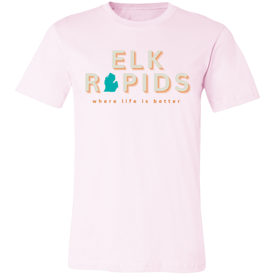 Elk Rapids ~Where Life is Better Unisex Jersey Tee