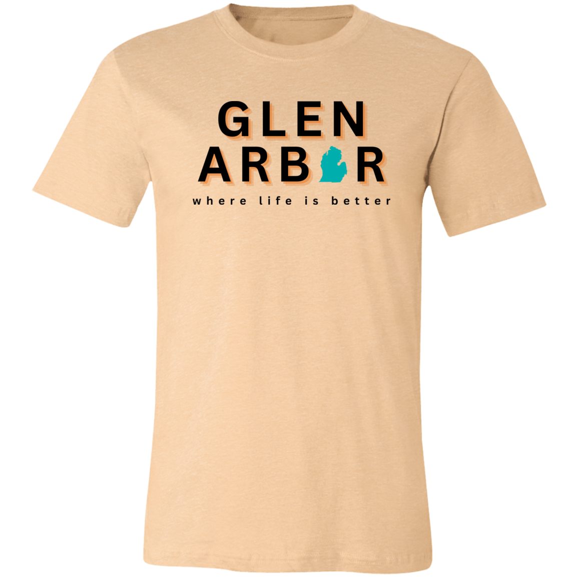 Glen Arbor ~Where Life is Better Unisex Jersey Tee