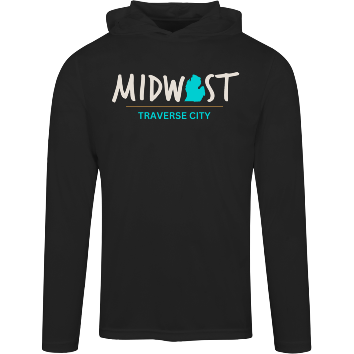 Midwest Michigan Traverse City Men's Super-Lite Performance Hoodie