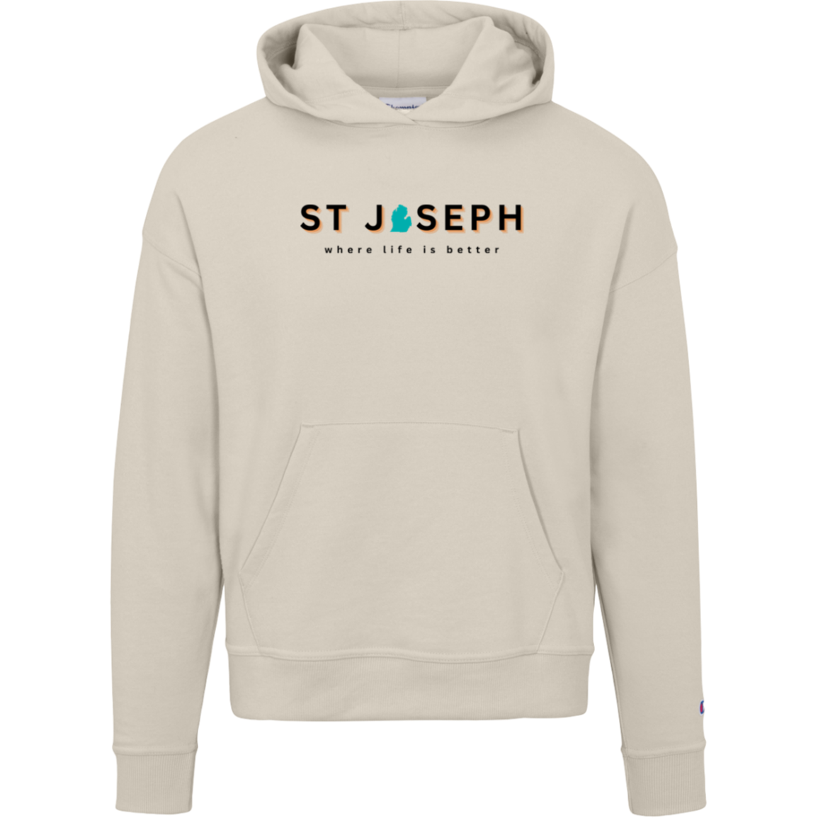 St. Joseph ~Where Life is Better Women's Beachcomber Hoodie