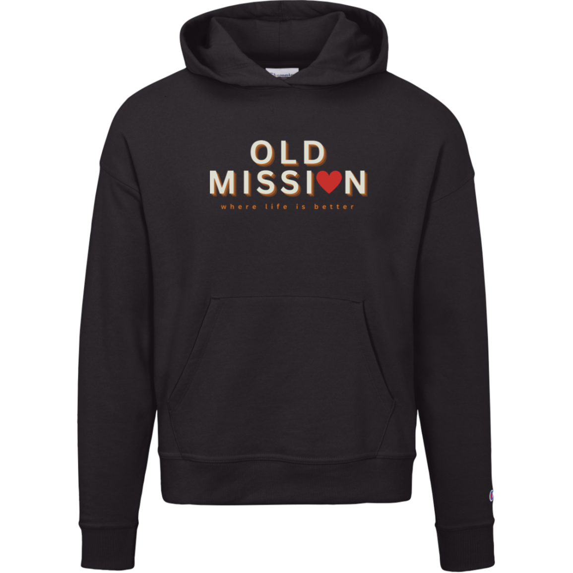 Old Mission~Where Life is Better Women's Beachcomber Hoodie