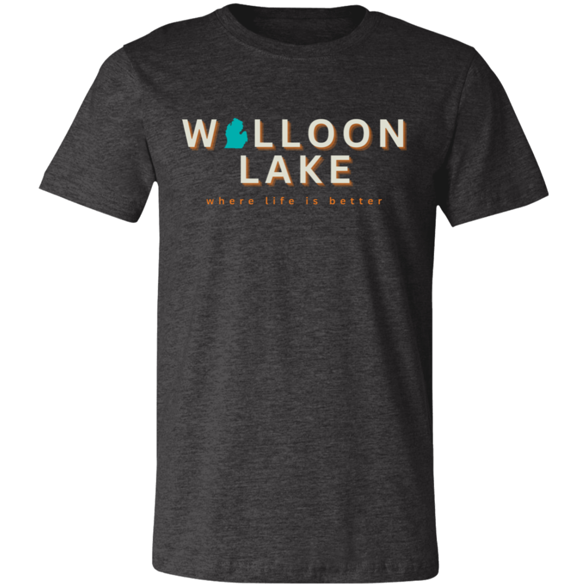 Walloon Lake ~Where Life is Better Unisex Jersey Tee