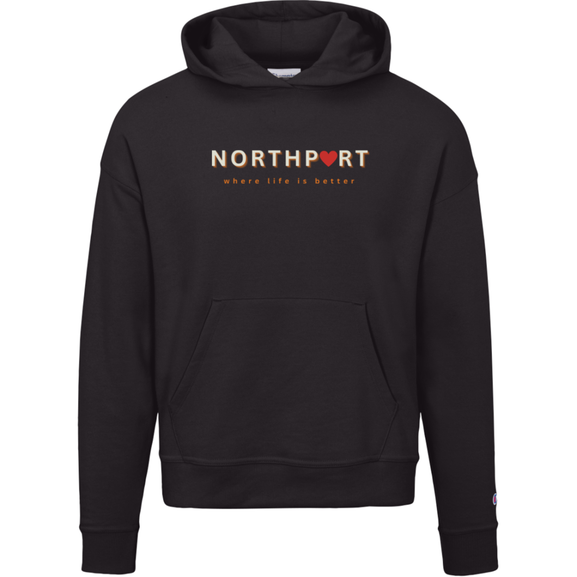 Northport~Where Life is Better Women's Beachcomber Hoodie