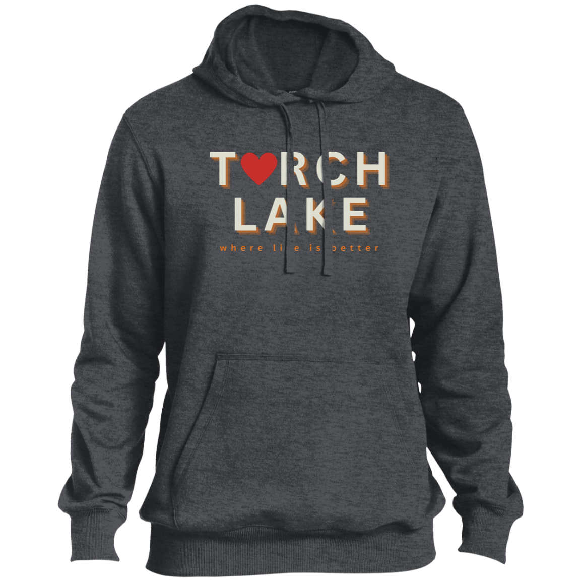 Torch Lke ~Where Life is Better Men's Beachcomber  Hoodie