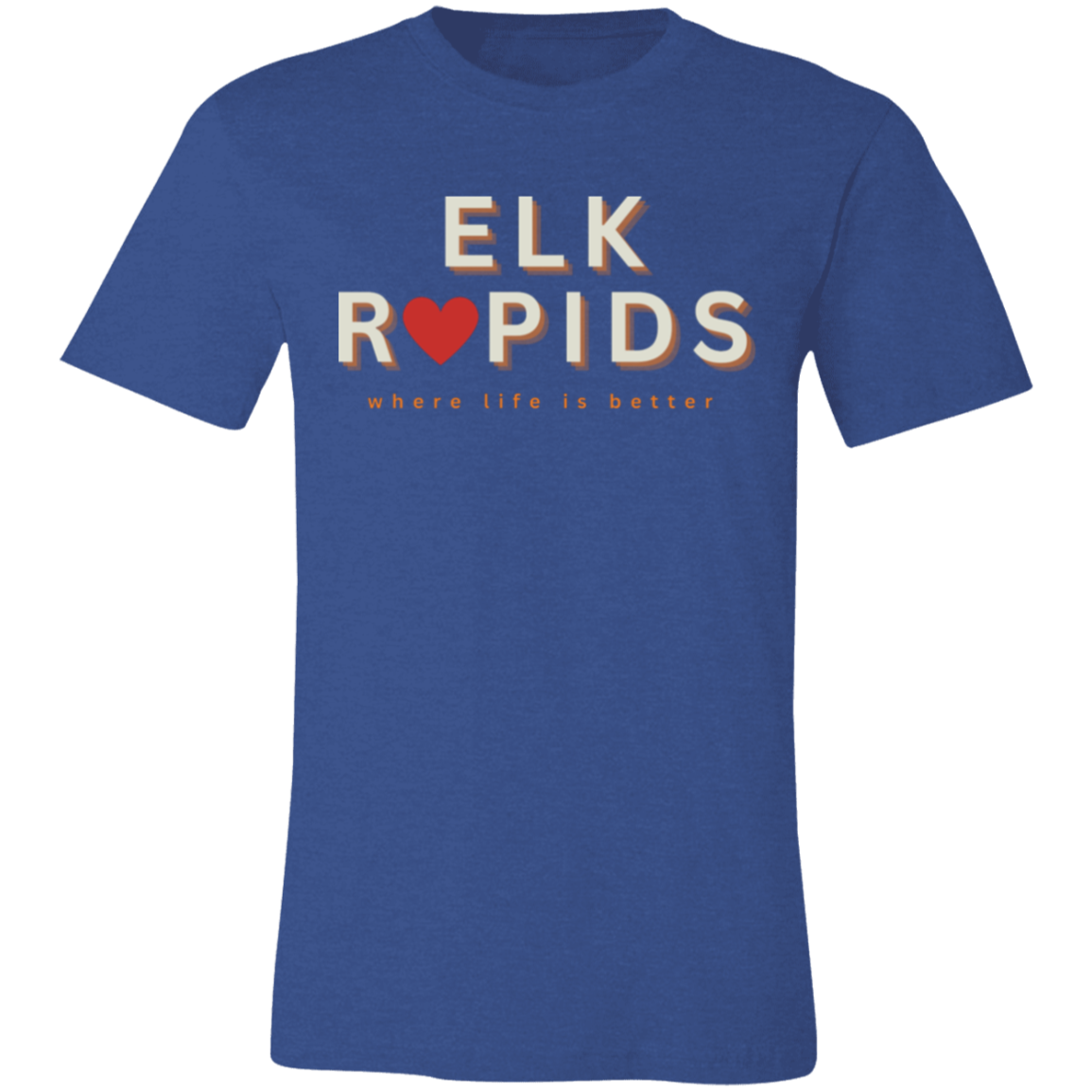 Elk Rapids ~Where Life is Better Unisex Jersey Tee