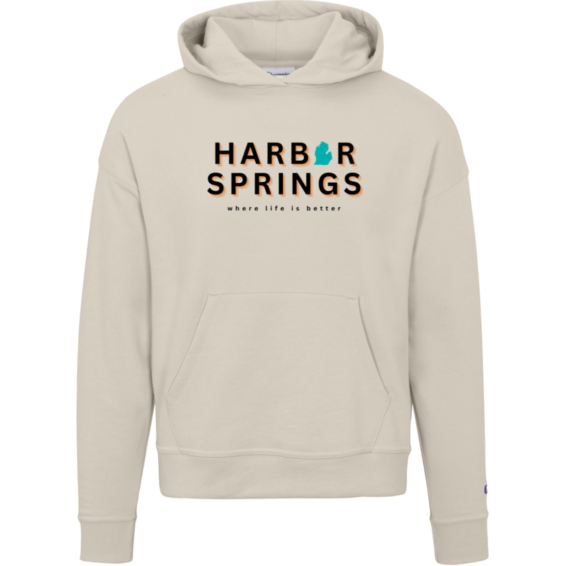 Harbor Springs~Where Life is Better Women's Beachcomber Hoodie