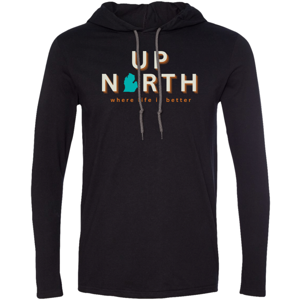 Up North~Where Life is Better Super-Lite Unisex Hoodie