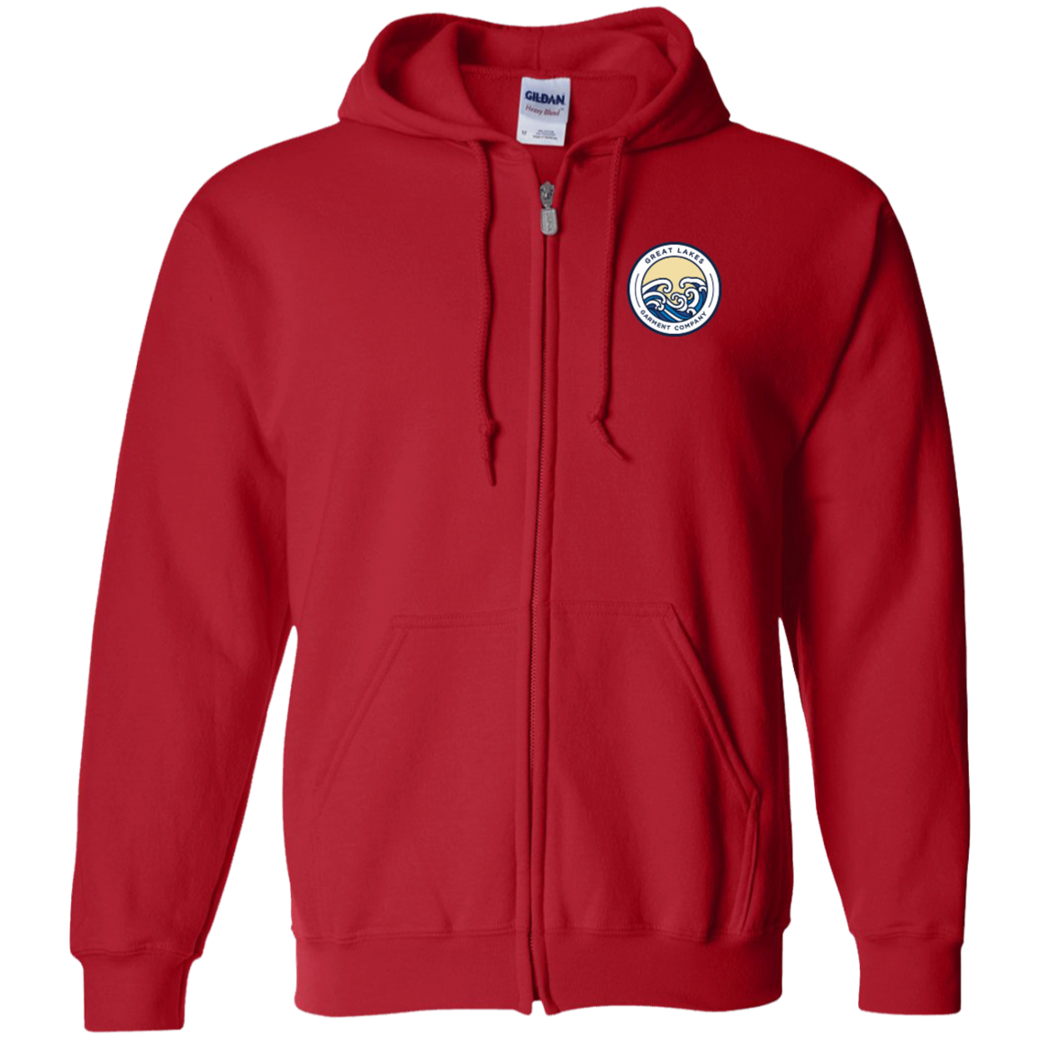 Great Lakes Garment Unisex Zip Hoodie