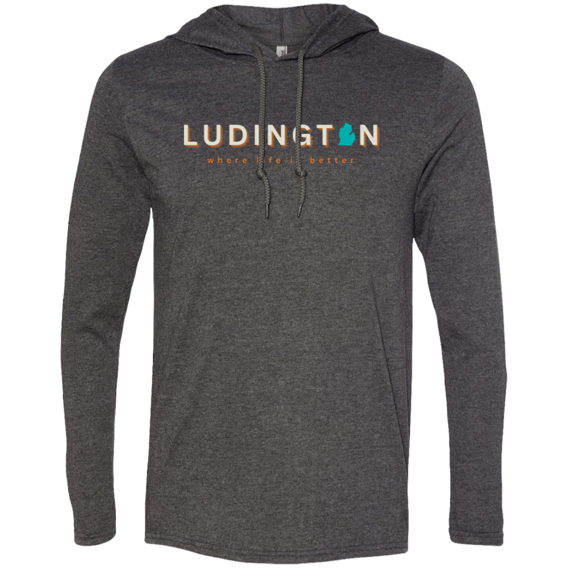 Ludington~Where Life is Better Super-Lite Unisex Hoodie