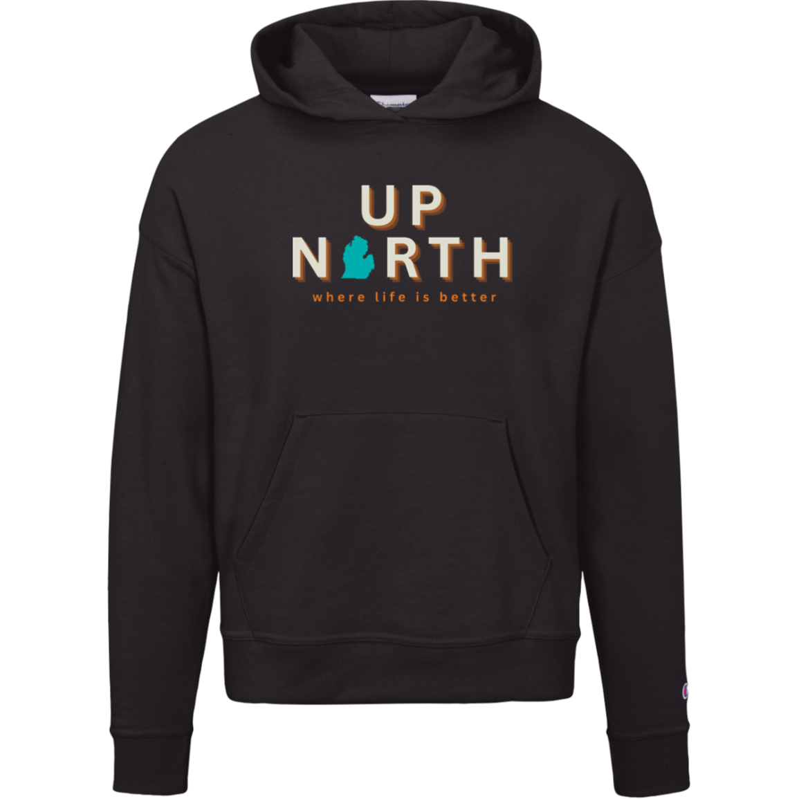 Up North~Where Life is Better Women's Beachcomber Hoodie