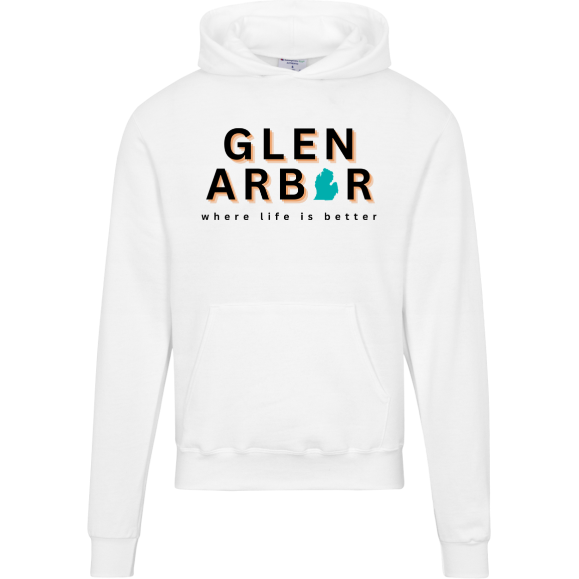 Glen Arbor~Where Life is Better Men's Beachcomber Hoodie