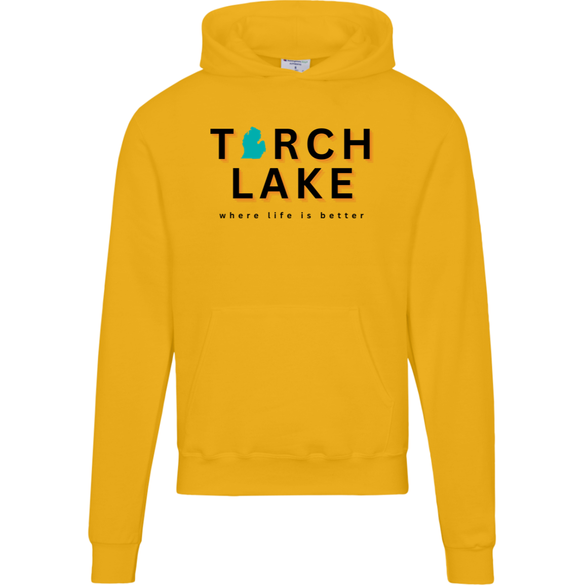 Torch Lake~Where Life is Better Men's Beachcomber Hoodie