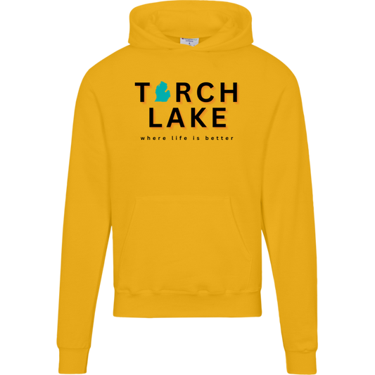 Torch Lake~Where Life is Better Men's Beachcomber Hoodie