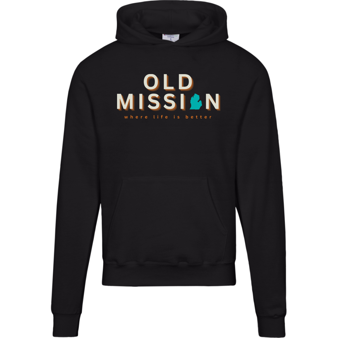 Old Mission~Where Life is Better Men's Beachcomber Hoodie