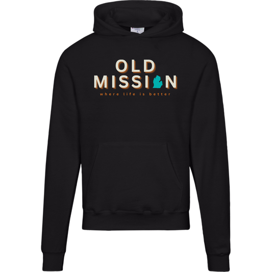 Old Mission~Where Life is Better Men's Beachcomber Hoodie