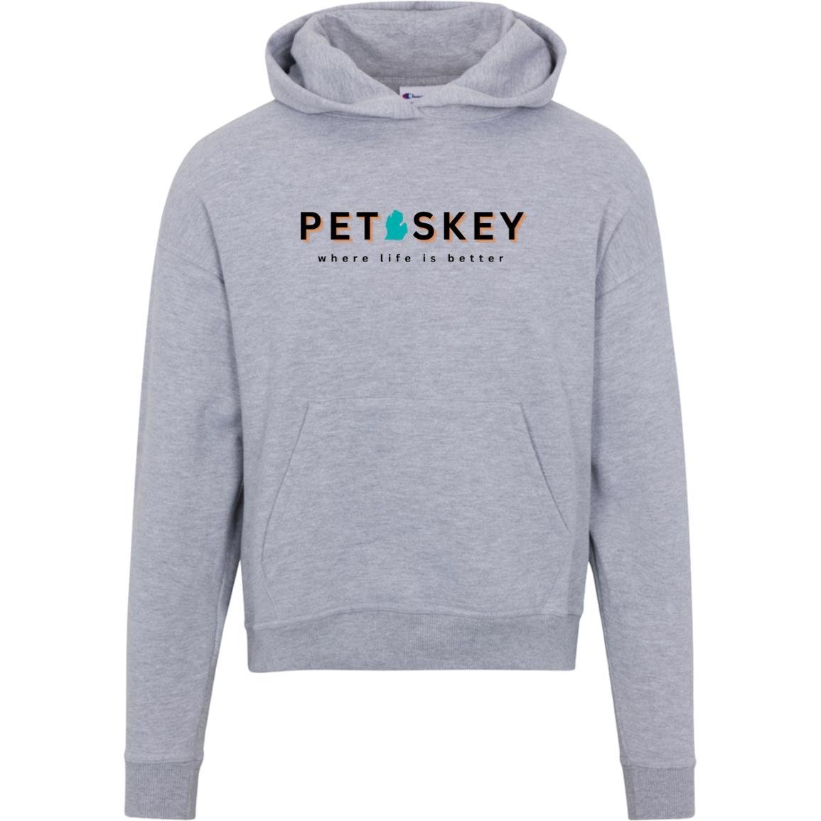 Petoskey~Where Life is Better Women's Beachcomber Hoodie