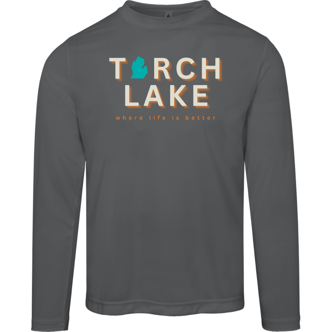 Torch Lake~Where Life is Better Men's Performance Tee