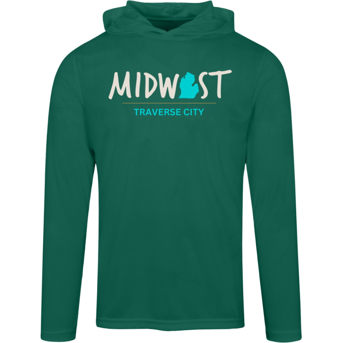 Midwest Michigan Traverse City Men's Super-Lite Performance Hoodie