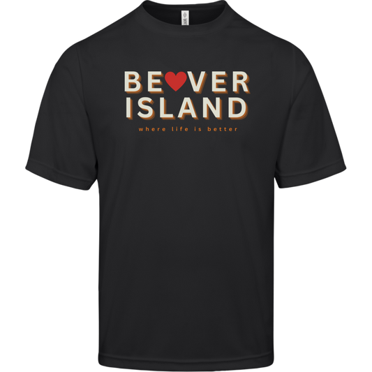 Beaver Island~Where Life is Better Men's Performance Tee