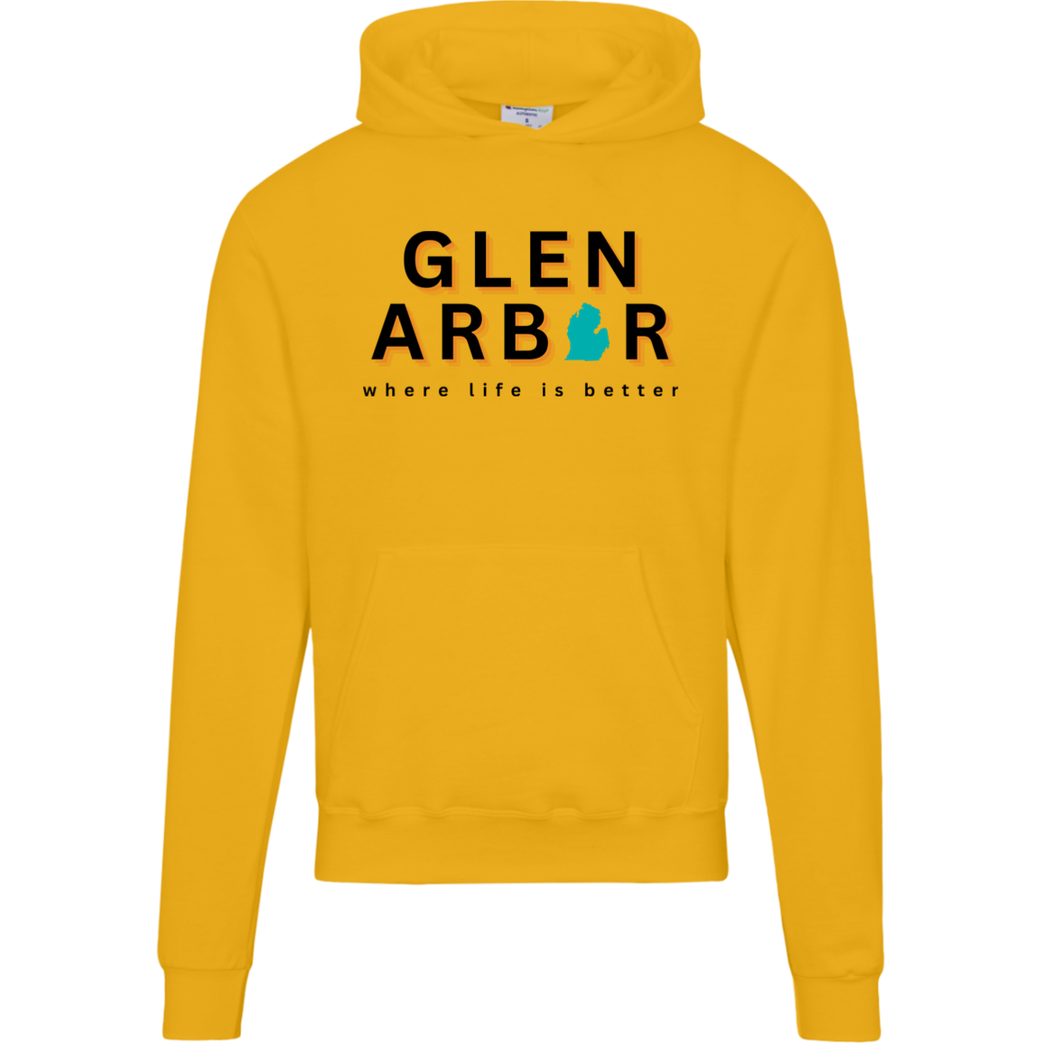 Glen Arbor~Where Life is Better Men's Beachcomber Hoodie