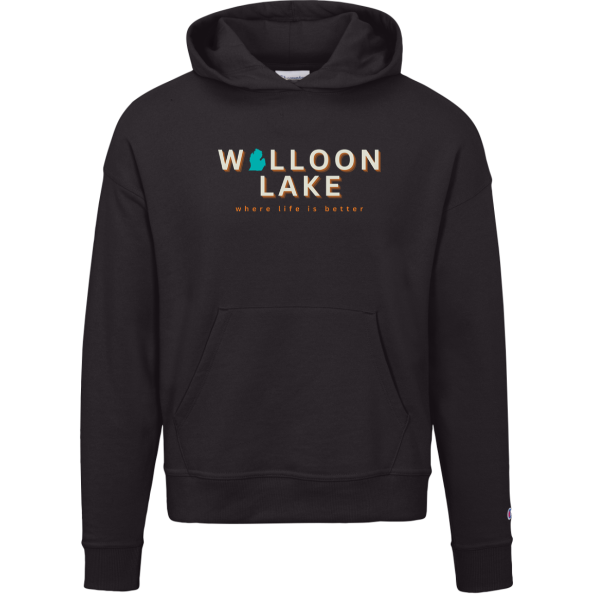 Walloon Lake~Where Life is Better Women's Beachcomber Hoodie