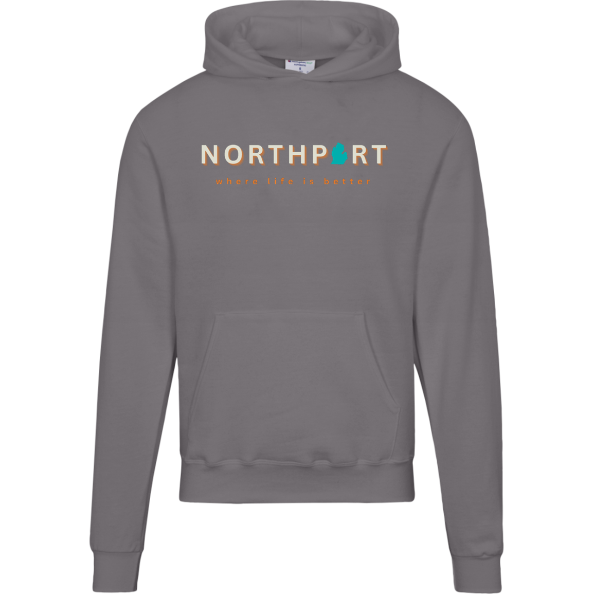 Northport~Where Life is Better Men's Beachcomber Hoodie