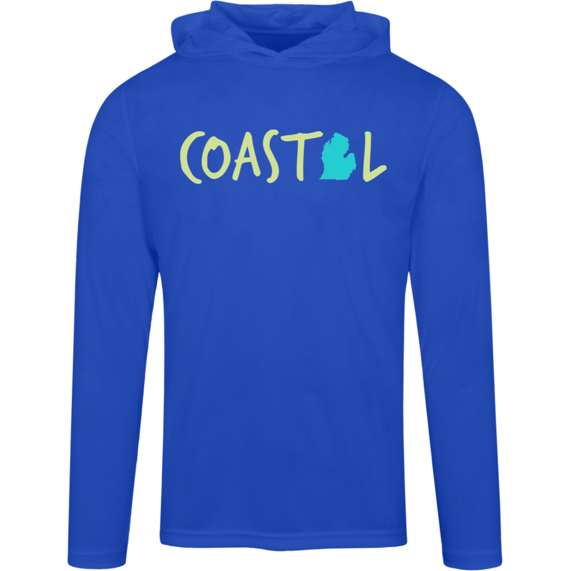 Coastal Michigan Men's Super-Lite Performance Hoodie