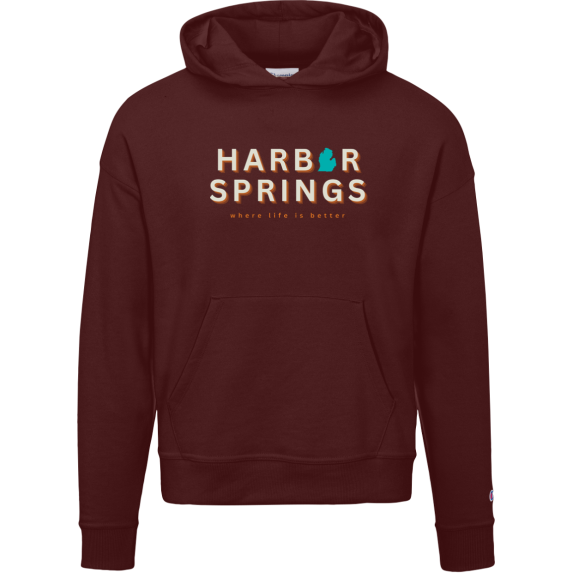 Harbor Springs~Where Life is Better Women's Beachcomber Hoodie