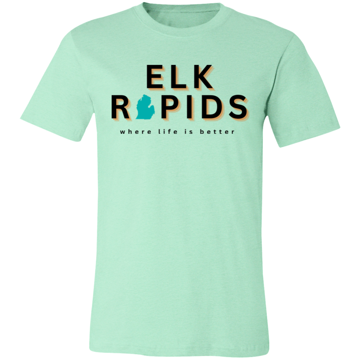 Elk Rapids ~Where Life is Better Unisex Jersey Tee