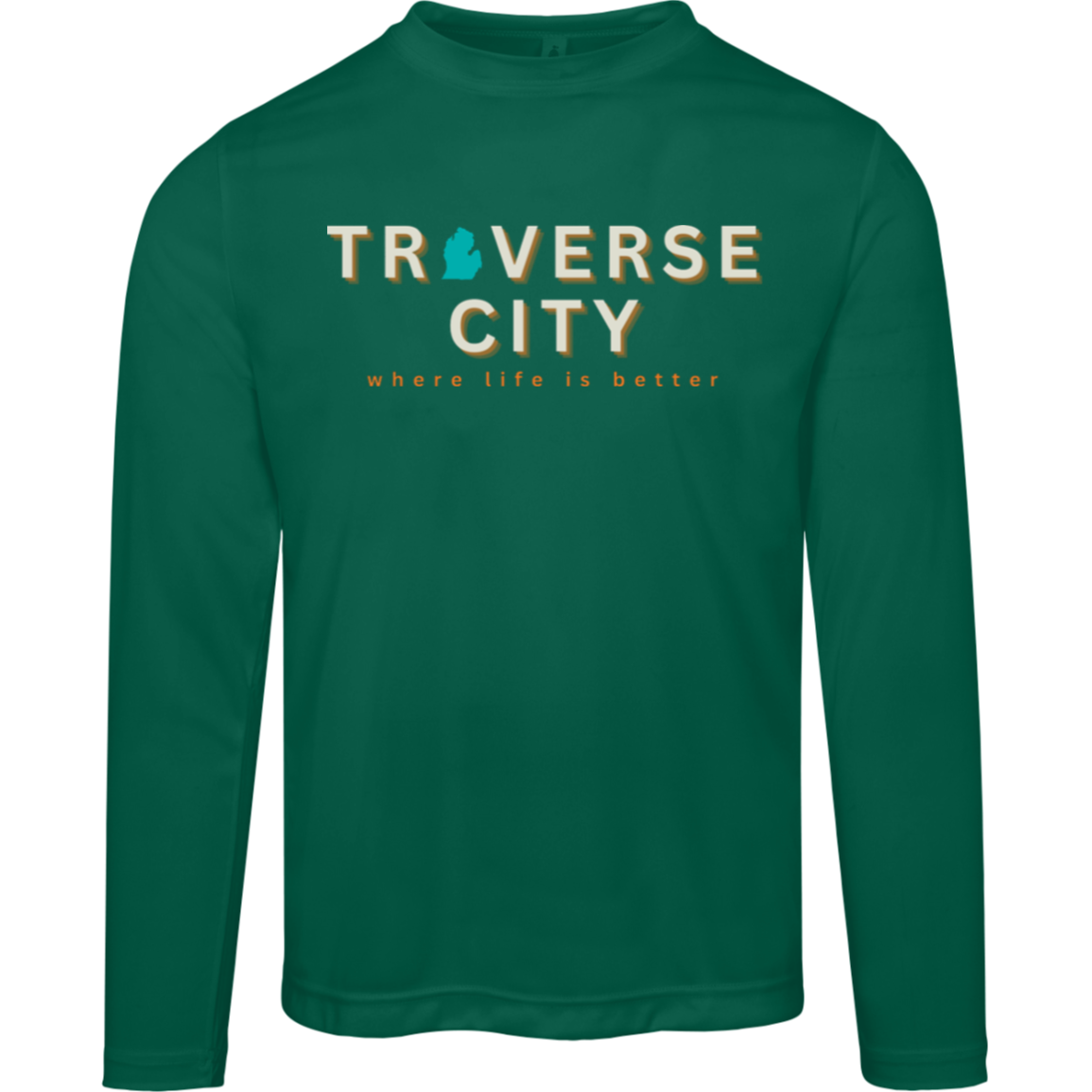 Traverse City~Where Life is Better Men's Performance Tee