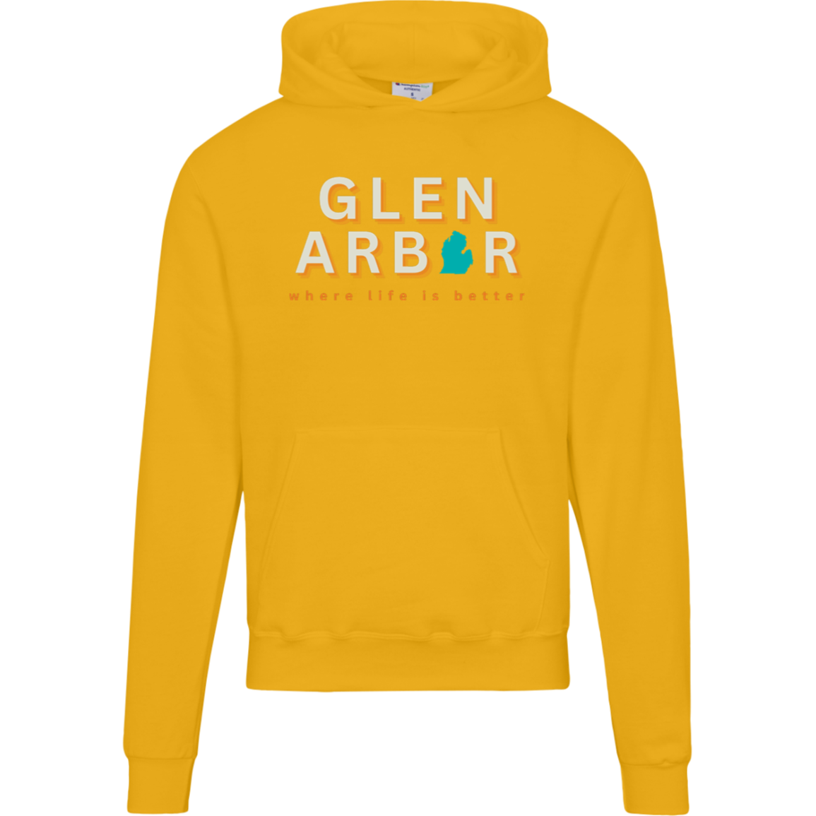 Glen Arbor~Where Life is Better Men's Beachcomber Hoodie