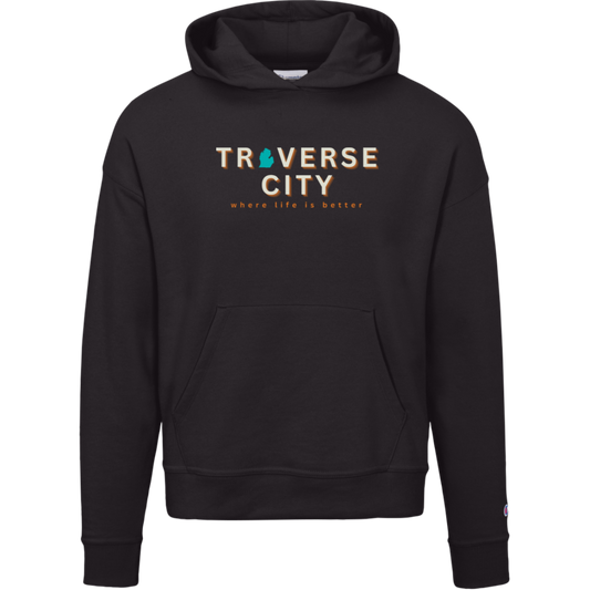 Traverse City~Where Life is Better Women's Beachcomber Hoodie