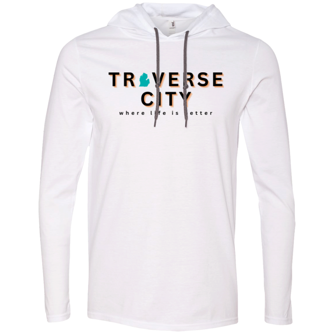 Traverse City~Where Life is Better Super-Lite Unisex Hoodie