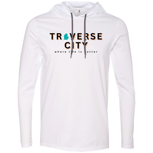 Traverse City~Where Life is Better Super-Lite Unisex Hoodie