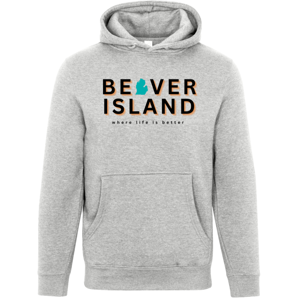 Beaver Island~Where Life is Better Unisex Premium Hoodie