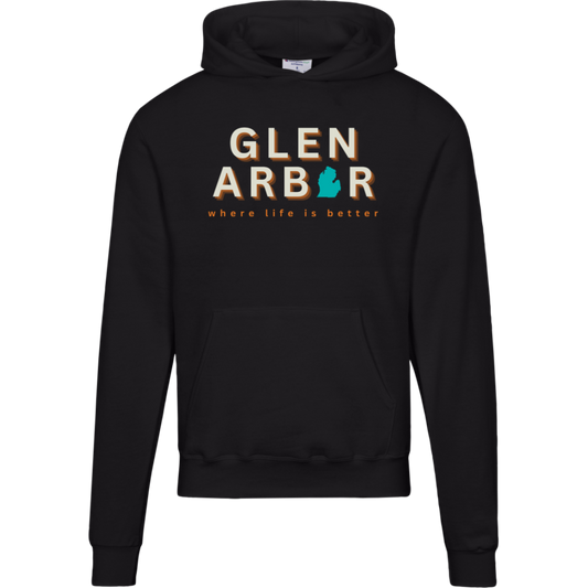 Glen Arbor~Where Life is Better Men's Beachcomber Hoodie