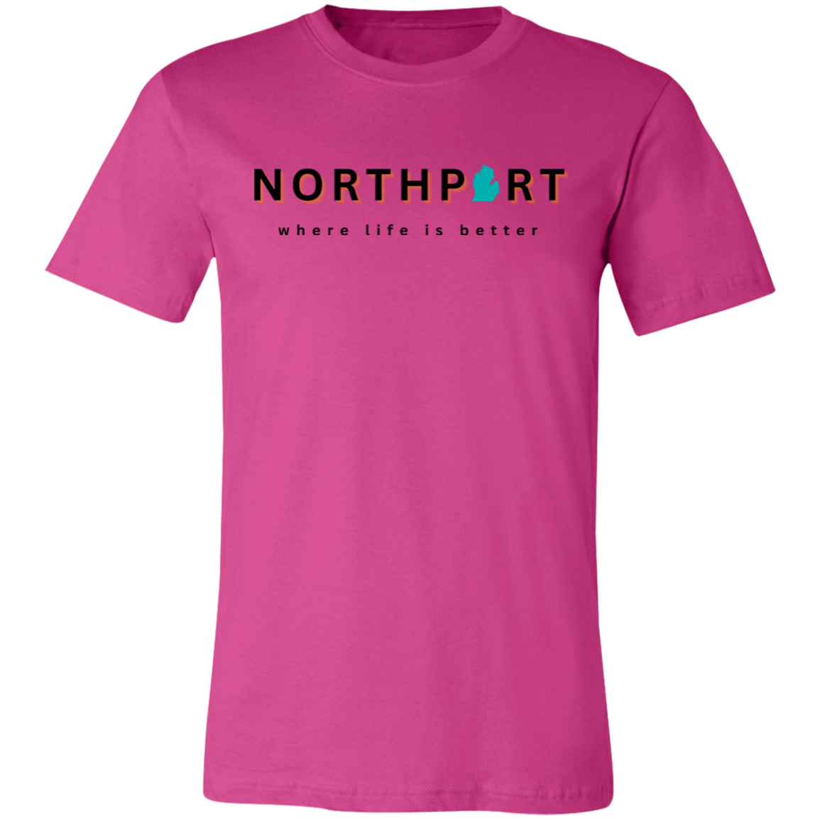 Northport ~Where Life is Better Unisex Jersey Tee