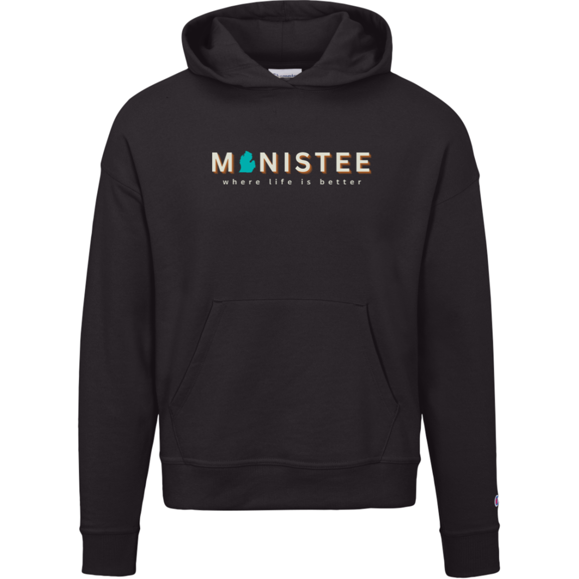 Manistee~Where Life is Better Women's Beachcomber Hoodie