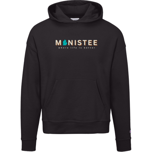 Manistee~Where Life is Better Women's Beachcomber Hoodie