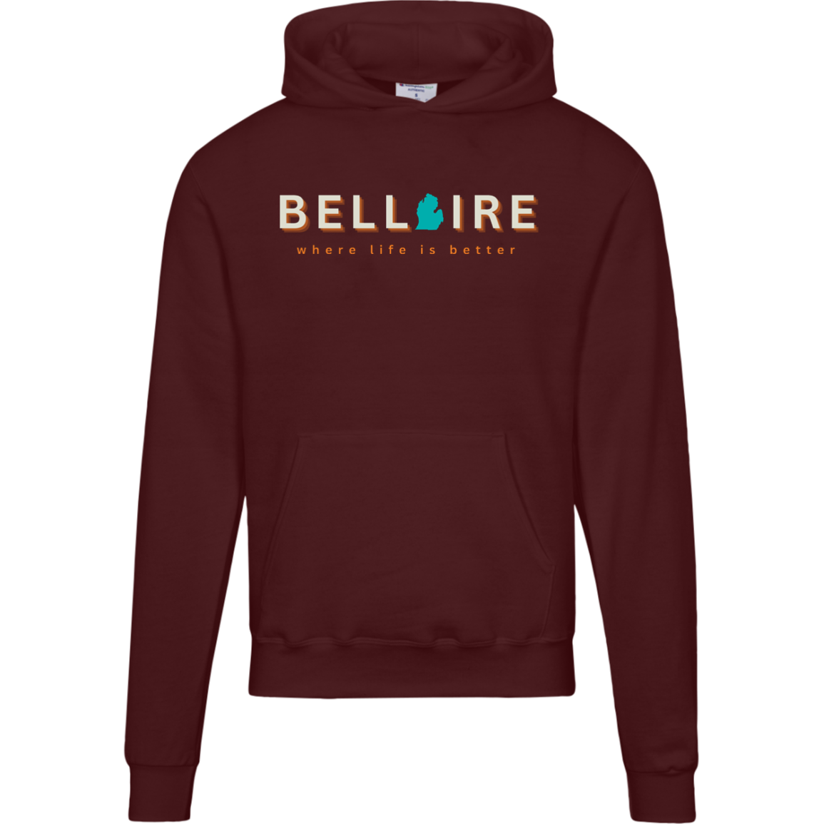 Bellaire~Where Life is Better Beachcomber Hoodie